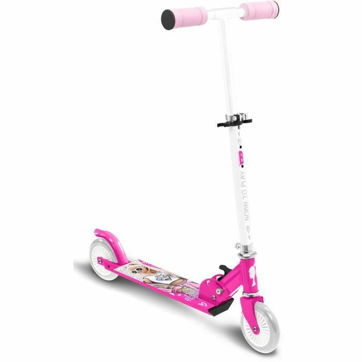 Monopattino Barbie Rosa Alluminio 2 S7166984_0