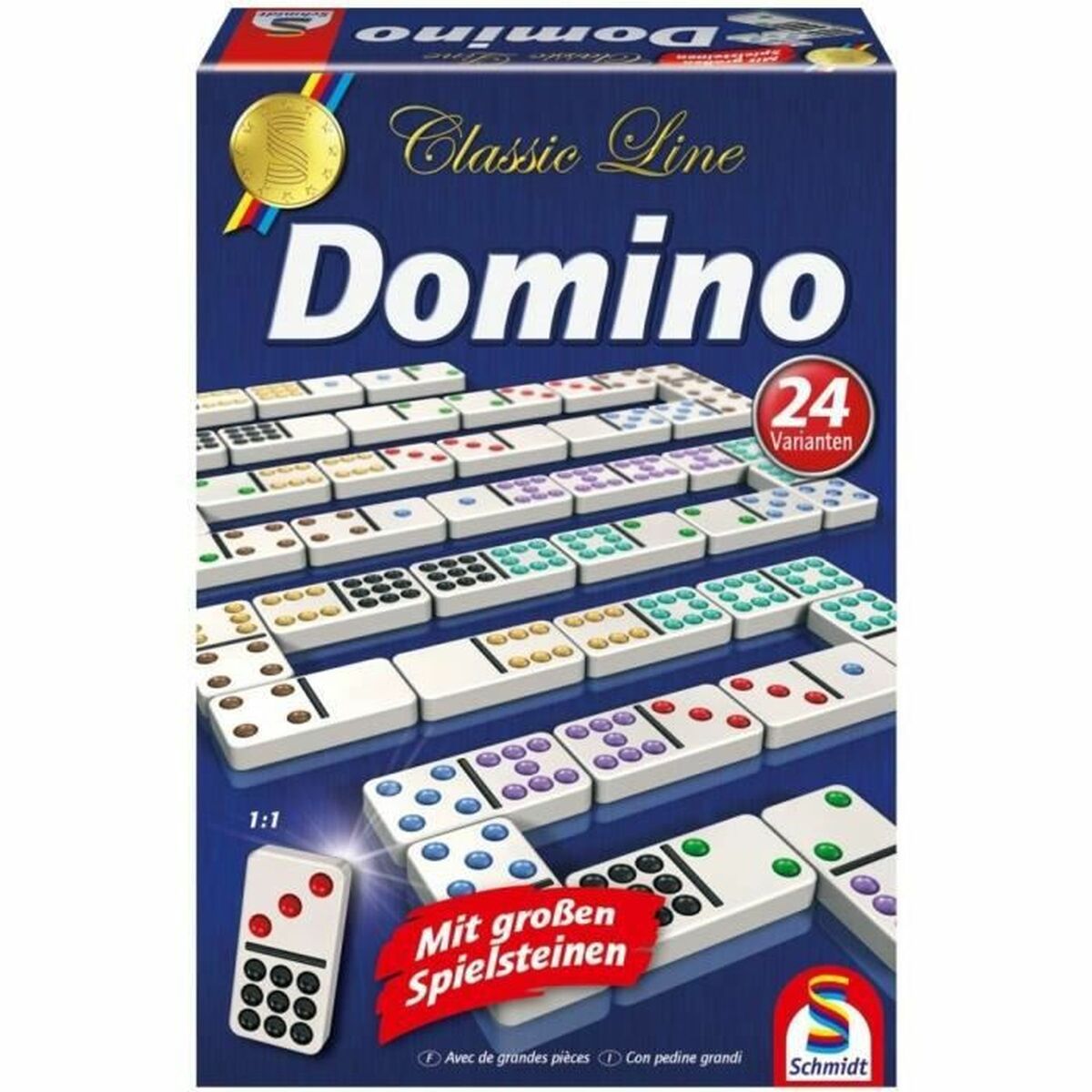 Domino Schmidt Spiele Classic Line Multicolore 2 S7188669_0