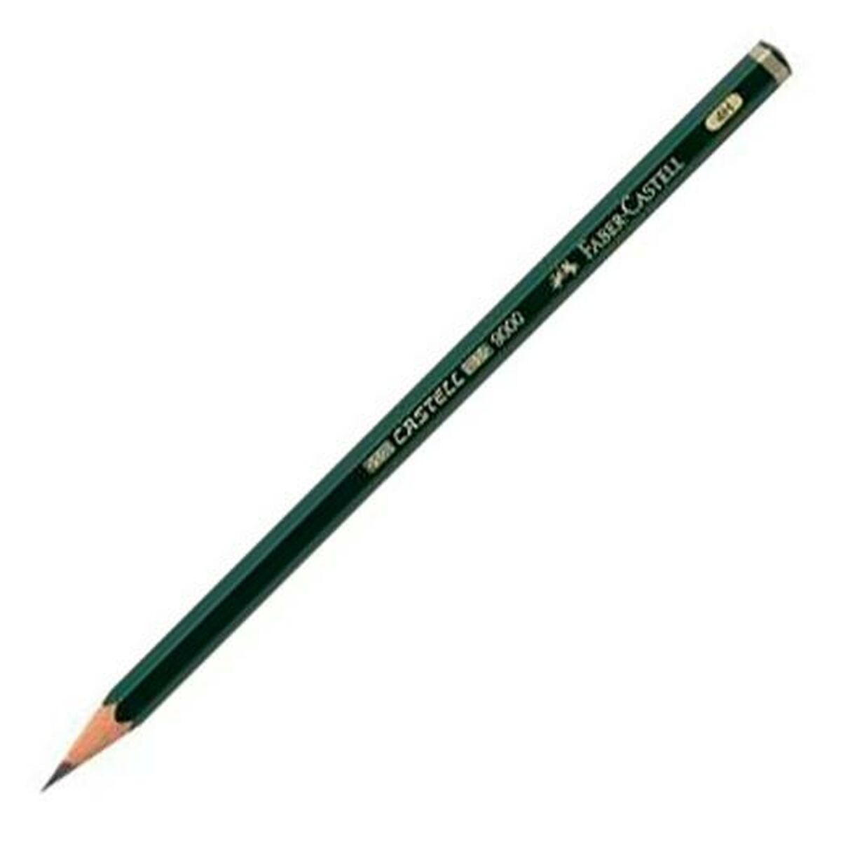 Matita Faber-Castell 9000 Ecologico Esagonale 5H (12 Unità) 3 S8421585_1