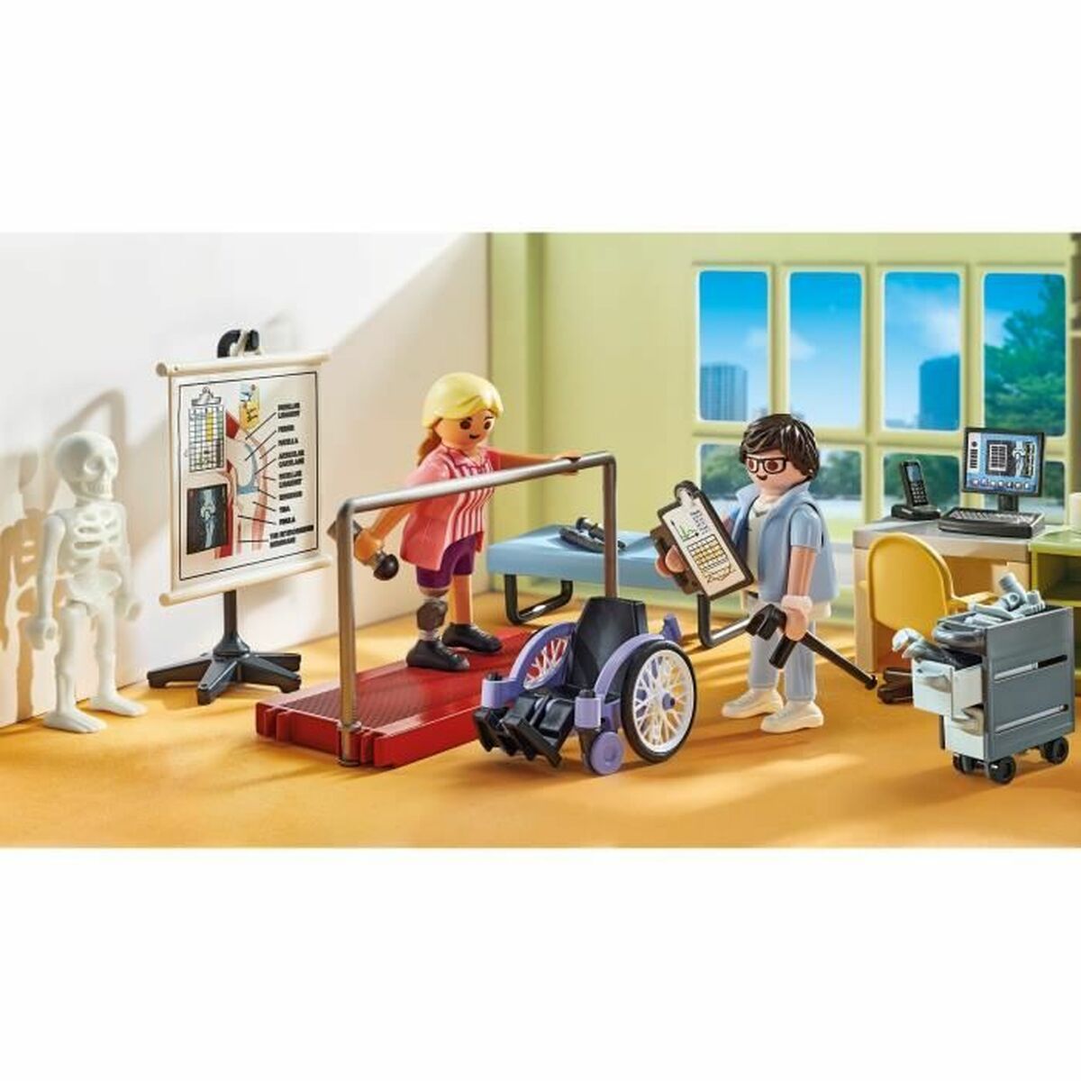 Playset Playmobil 71617 Physiotherapy Workshop 3 S71008909_1
