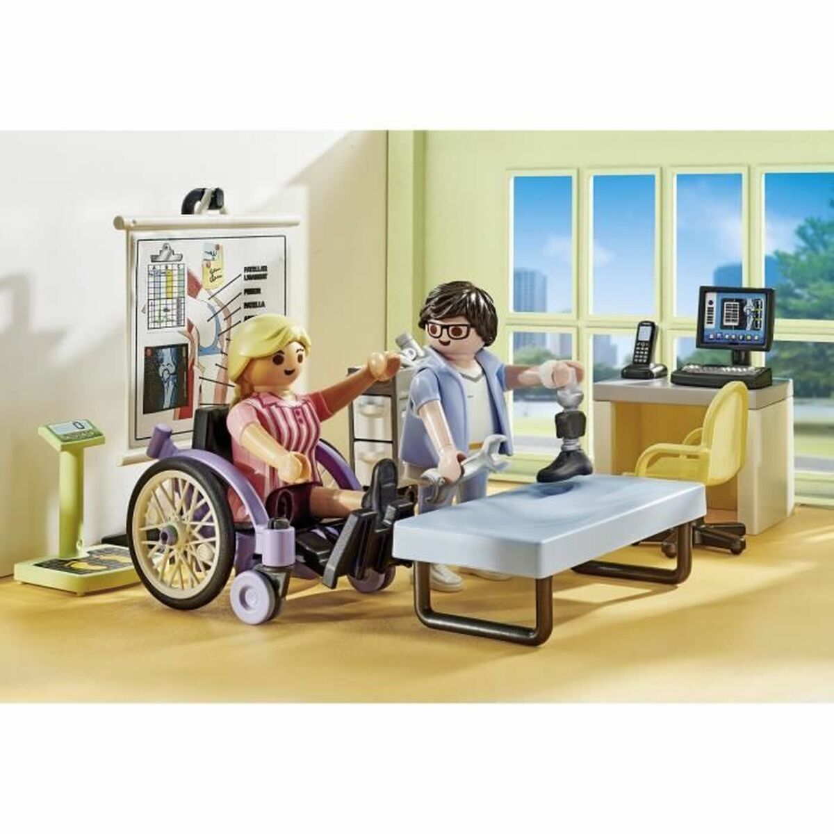 Playset Playmobil 71617 Physiotherapy Workshop 4 S71008909_2