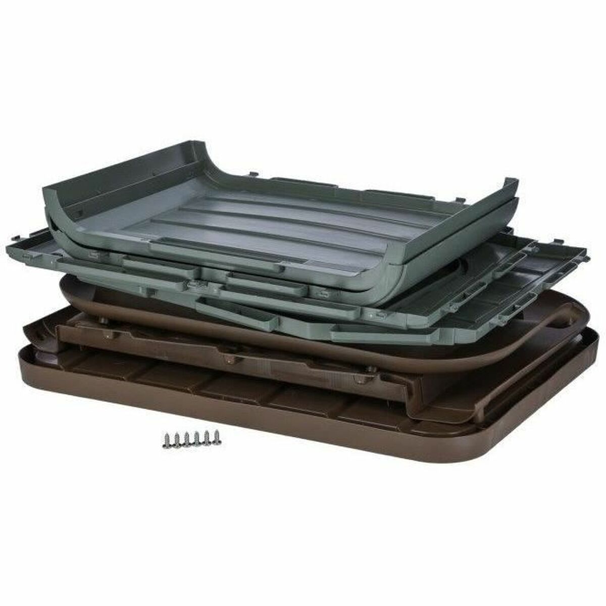 Stallo Kerbl Grigio 100 % Riciclato 3 S71006982_1