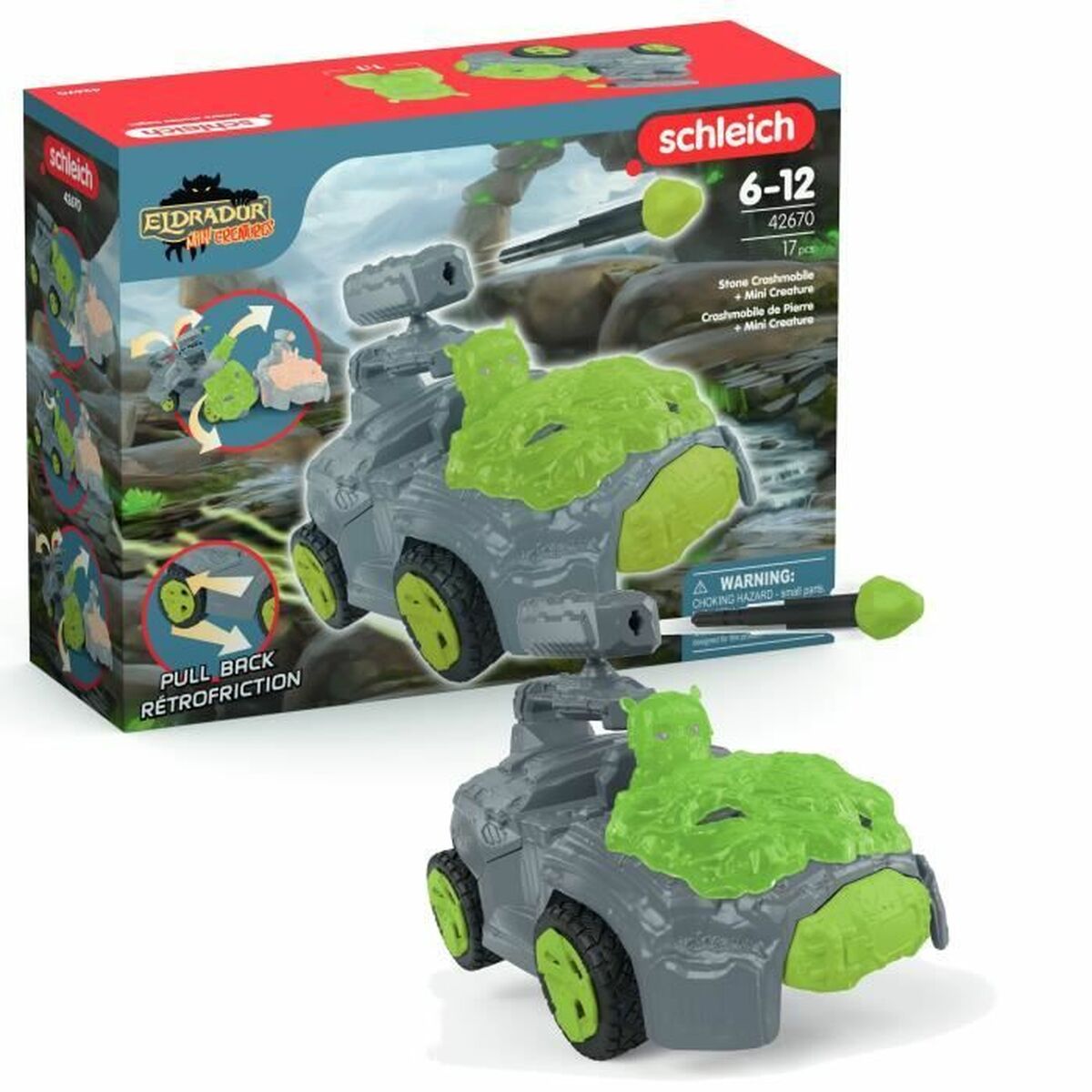 Playset Schleich Pierre's Crashmobile 17 Pezzi 2 S71009355_0