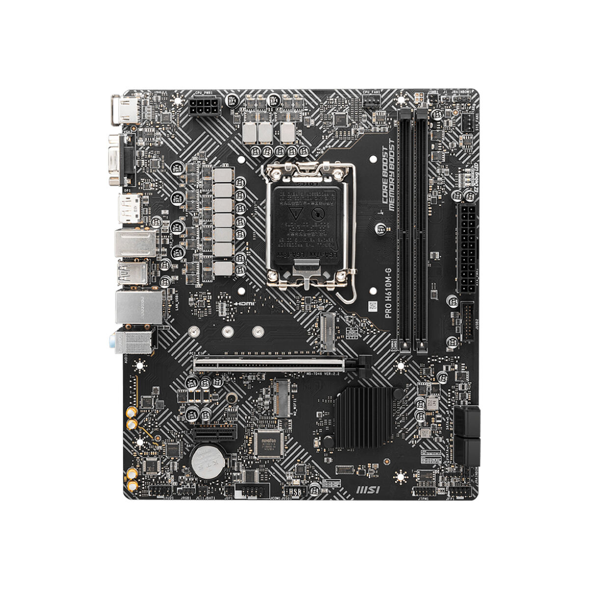 Scheda Madre MSI PRO H610M-G 1700 INTEL H610 LGA 1700 3 S5627087_1