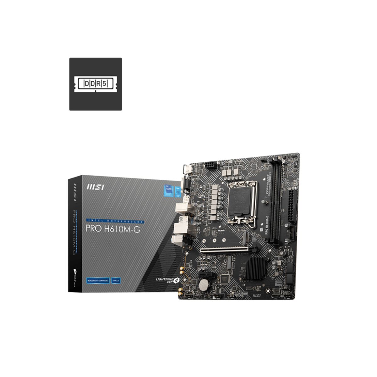 Scheda Madre MSI PRO H610M-G 1700 INTEL H610 LGA 1700 2 S5627087_0