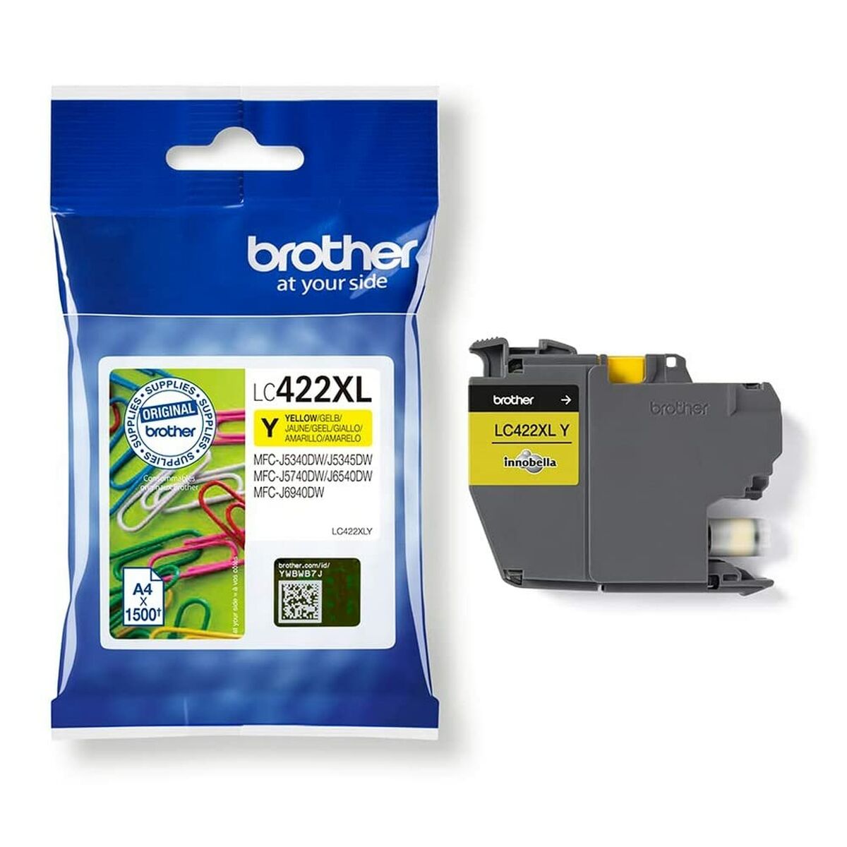 Cartuccia ad Inchiostro Originale Brother MFCJ5340DW MFCJ5740DW MFCJ6540DW MFCJ6940DW Giallo (5 Unità) 3 S8436913_1