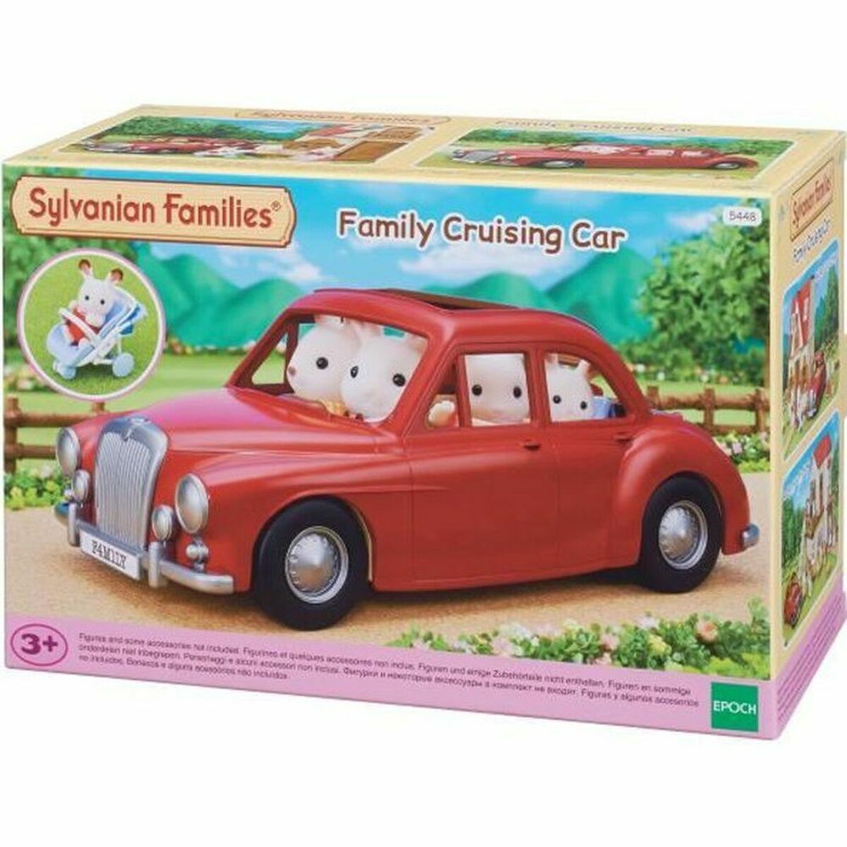 Macchina a giocattolo Sylvanian Families The Red Car Rosso rouge 2 S7156804_0