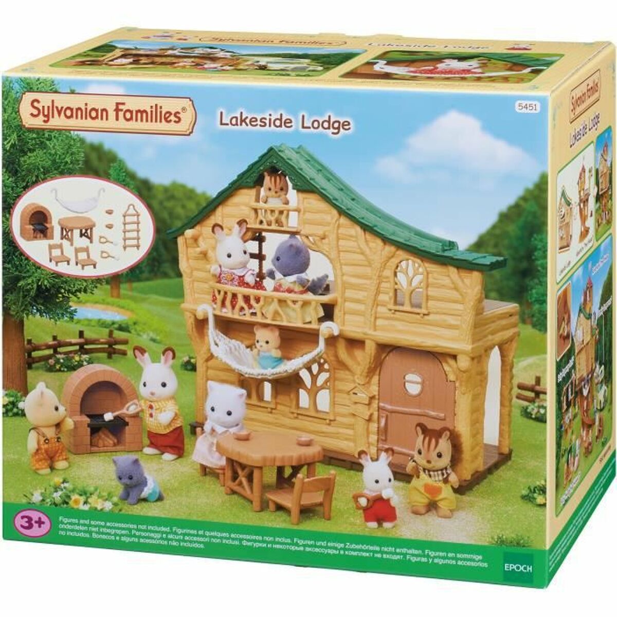 Casa delle Bambole Sylvanian Families The Lake Chalet 2 S7122455_0