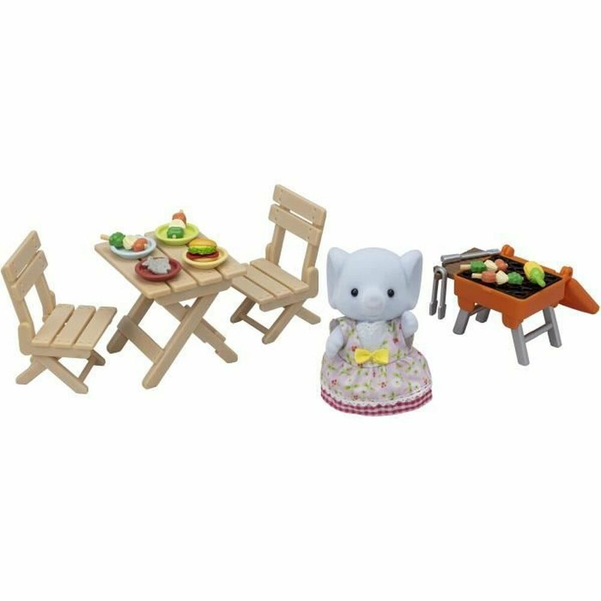Accessori per Casa delle Bambole Sylvanian Families The Elephant Girl and Her Picnic Set 2 S7158476_0