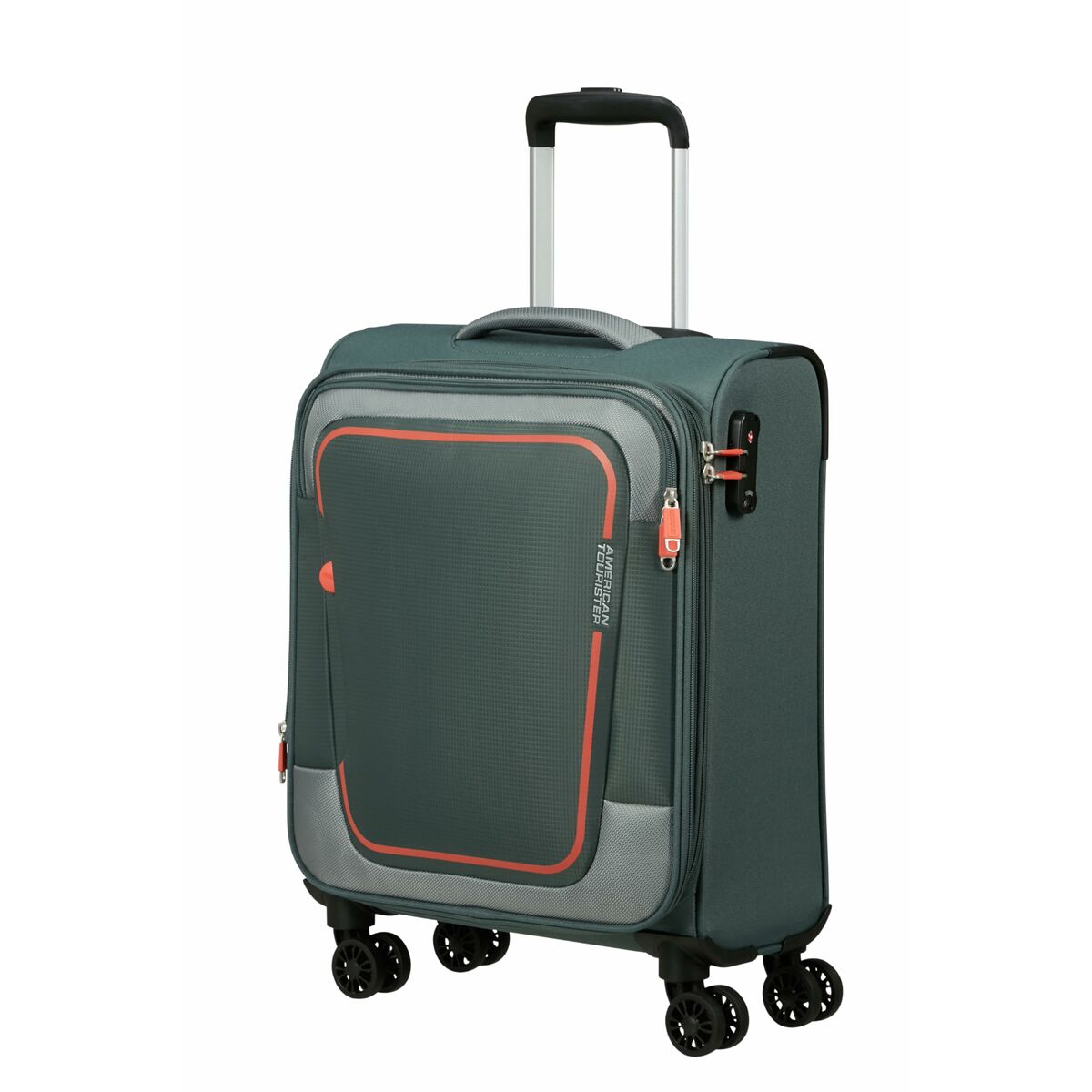 Bagaglio a Mano American Tourister Pulsonic Spinner Verde 43,5 L 55 x 40 x 23 cm 3 S9912129_1