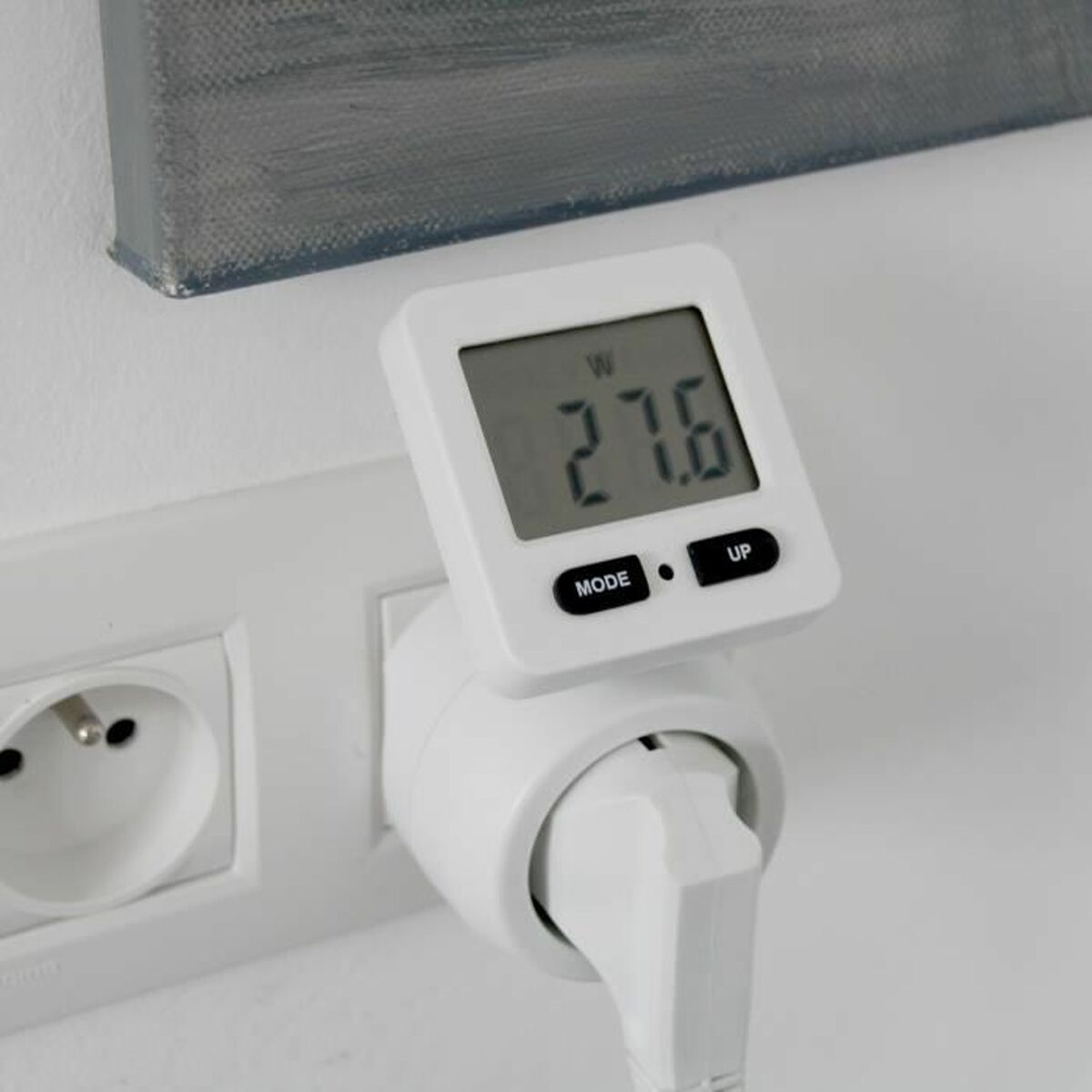 Presa con misuratore di consumo Chacon 54351 Bianco 3 S71000951_1