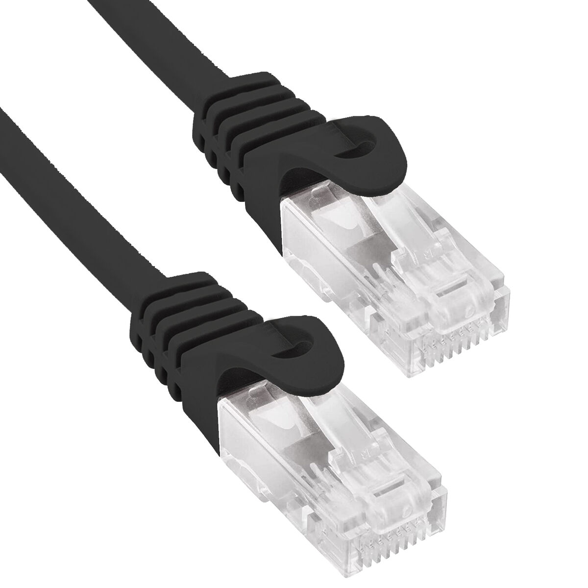 Cavo di Rete Rigido UTP Categoria 6 Phasak PHK 1710 Nero 10 m 2 S9905943_0