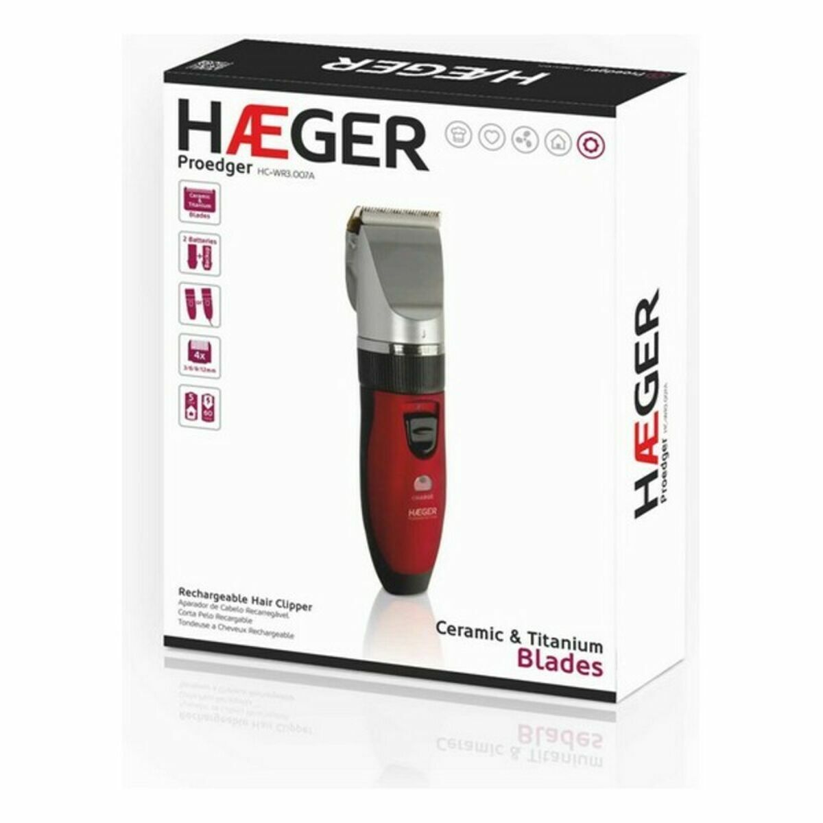 Rasoio per capelli Haeger HC-WR3.007B 6 S7781520_4
