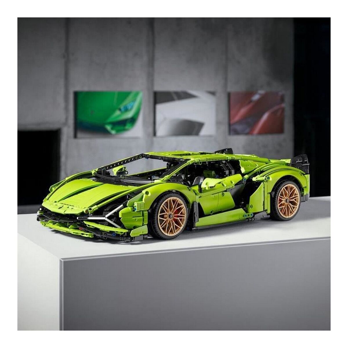 Set di Costruzioni Lego Lamborghini Sián FKP 37 Multicolore 4 S7145028_2