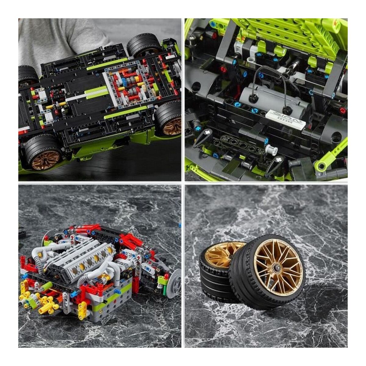 Set di Costruzioni Lego Lamborghini Sián FKP 37 Multicolore 7 S7145028_5