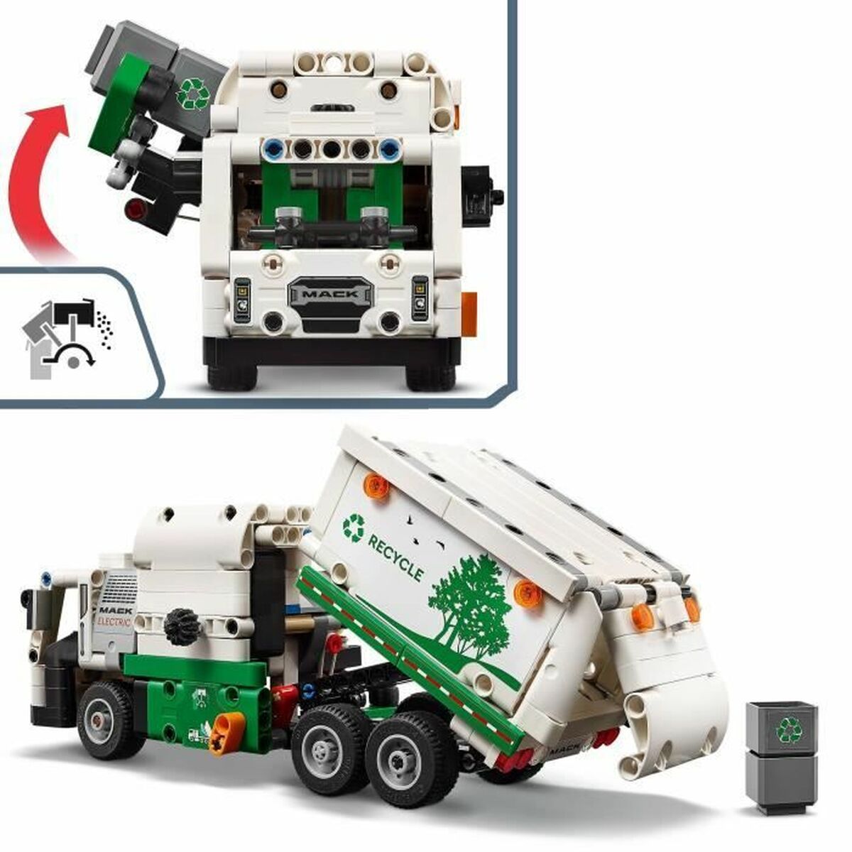 Playset Lego 42167 Mack LR Electric Garbage Truck 4 S7196037_2