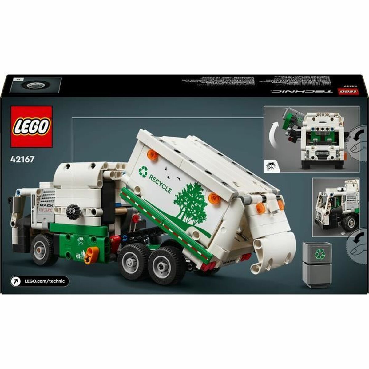 Playset Lego 42167 Mack LR Electric Garbage Truck 7 S7196037_5