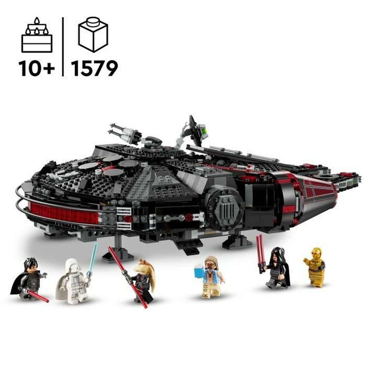 Set di Costruzioni Lego Star Wars 75389 Black Falcon Multicolore 1579 Pezzi 3 S71007017_1