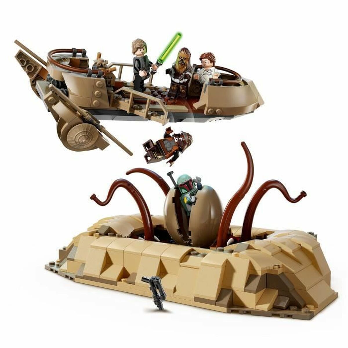 Set di Costruzioni Lego 75396 Desert Skiff & Sarlacc Pit Multicolore 558 Pezzi 4 S71007724_2