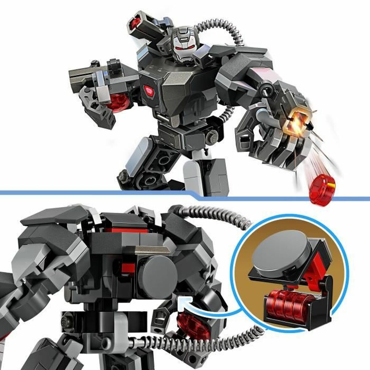 Set di Costruzioni Lego 76277 Robotic War Machine Armour Multicolore 4 S7196104_2