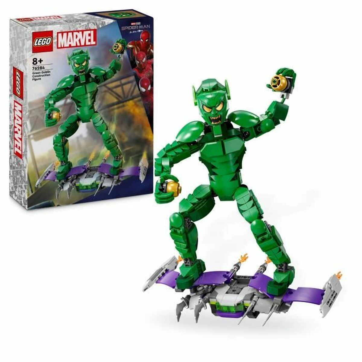 Set di Costruzioni Lego 76284 Green Goblin Multicolore 471 Pezzi 2 S7198958_0