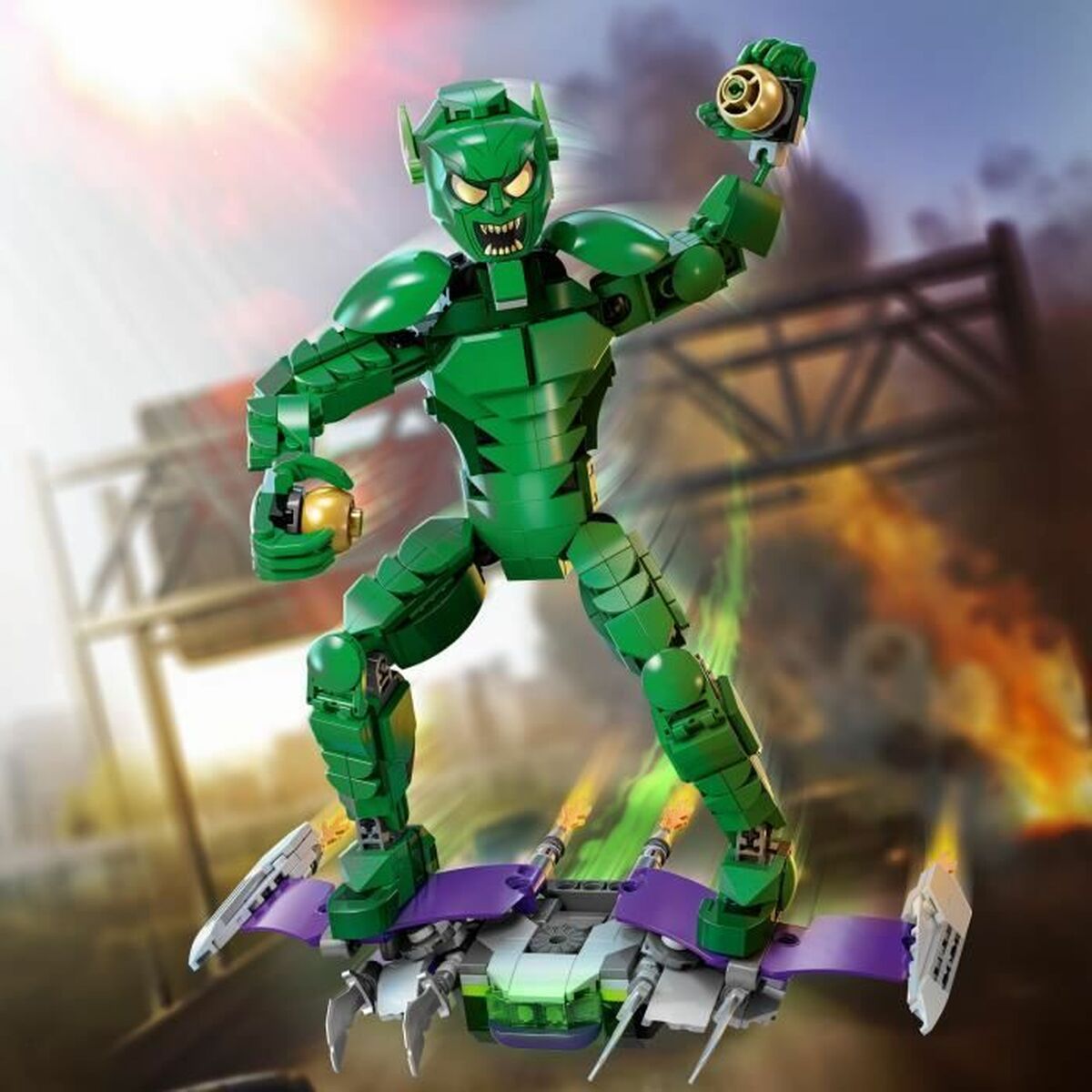 Set di Costruzioni Lego 76284 Green Goblin Multicolore 471 Pezzi 5 S7198958_3