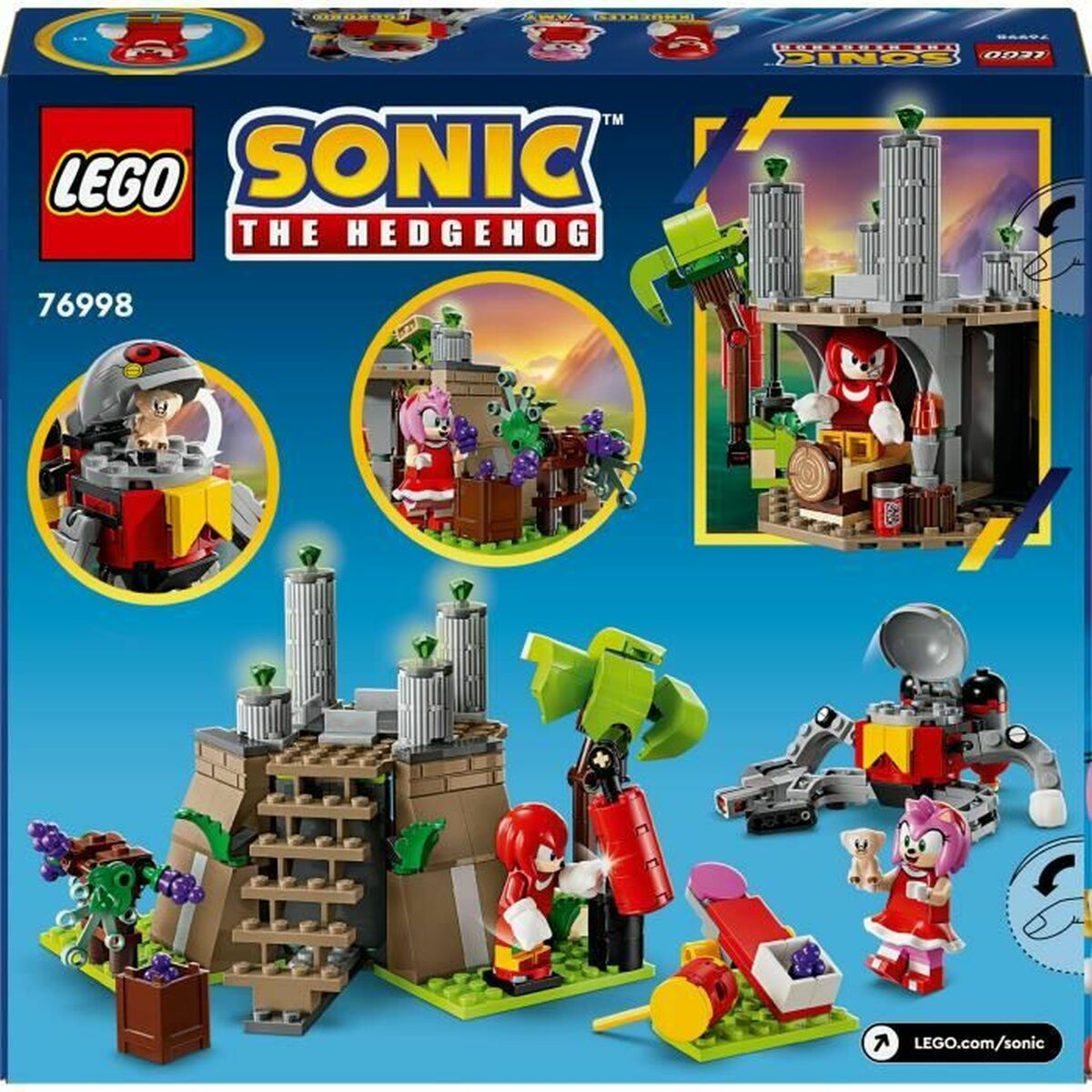 Set di Costruzioni Lego Knuckles and the Master Emerald Sanctuary Gamer Set Multicolore 7 S71007030_5