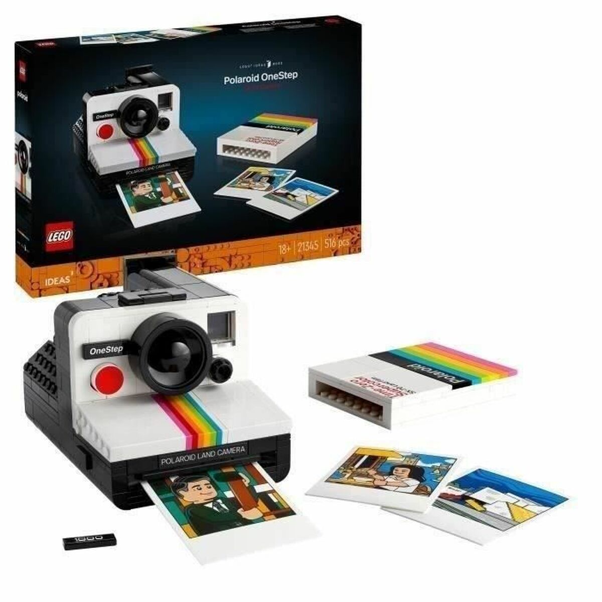 Set di Costruzioni Lego 21345 Ideas Polaroid OneStep SX-70 Camera 2 S7196153_0