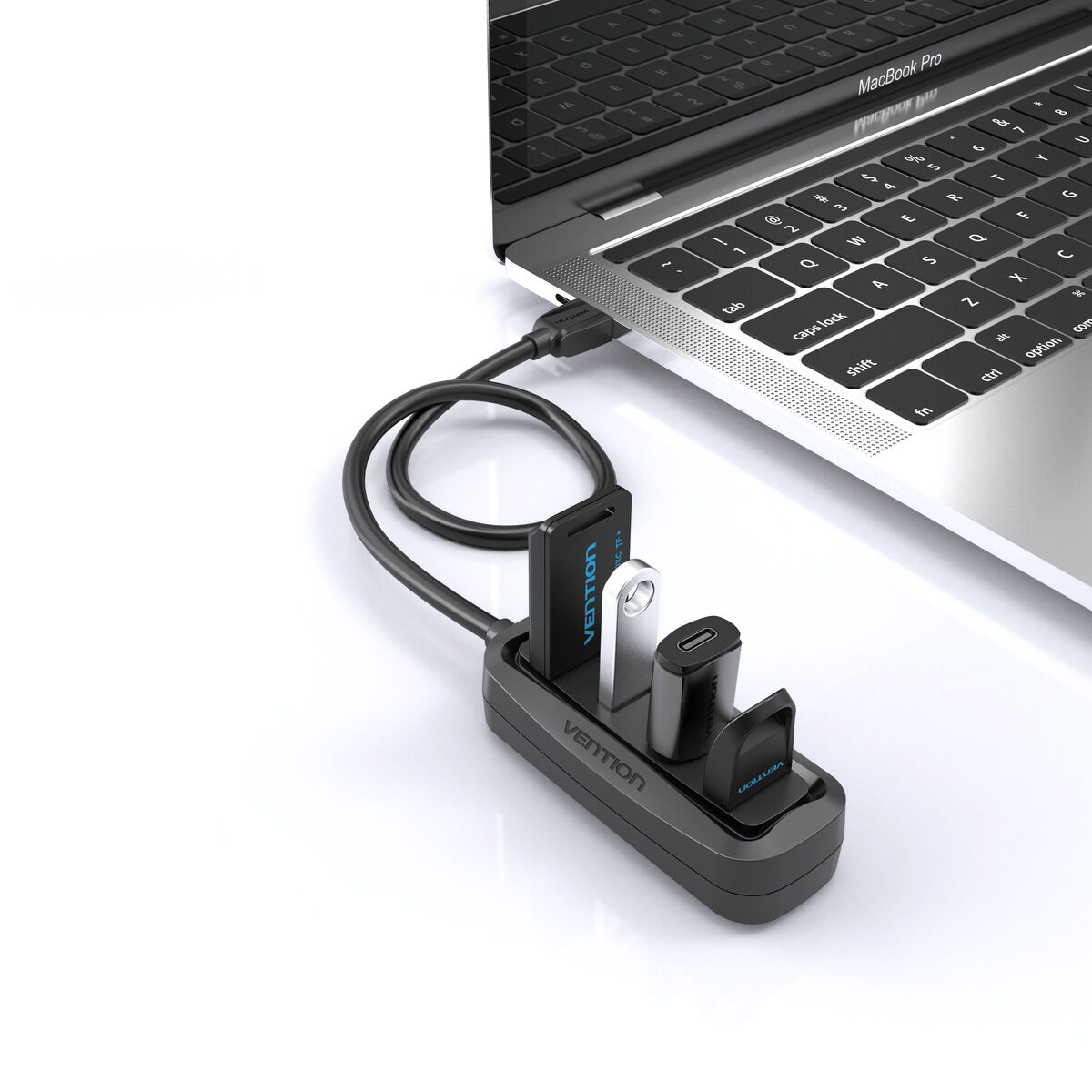 Hub USB Vention VAS-J43-B015 Nero (1 Unità) 3 S9908917_1
