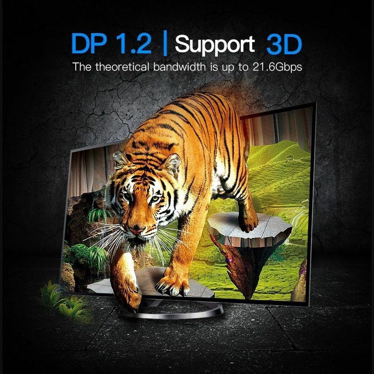 Adattatore Mini DisplayPort con DisplayPort Vention HAABI 4 S9909930_2