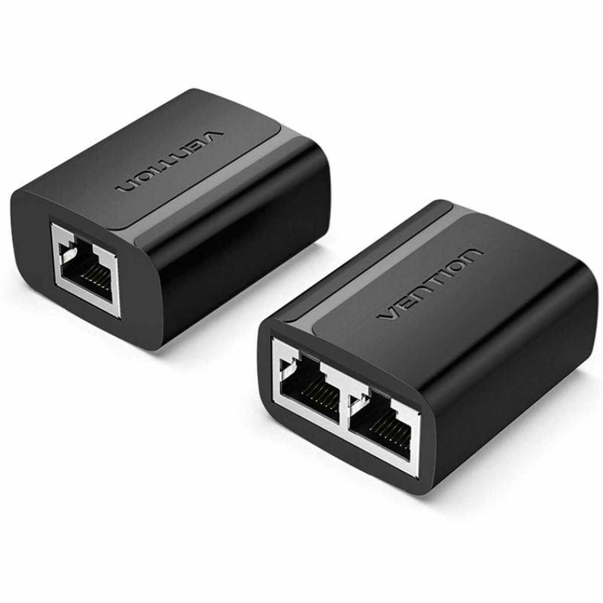 Adattatore Divisor Ethernet LAN con 2 x RJ45 Vention IPTB0 Nero 2 S9908257_0