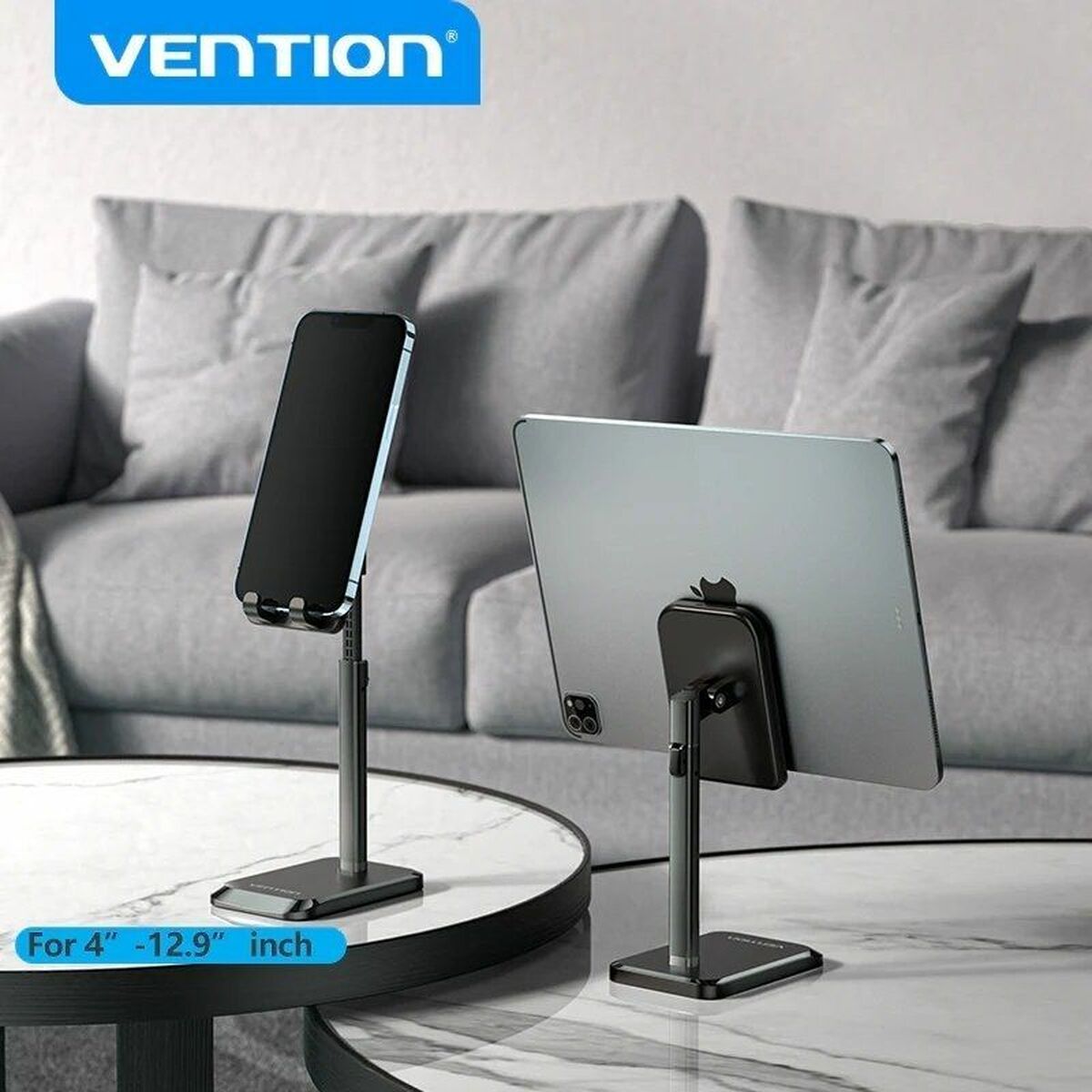 Supporto per cellulare o tablet Vention KCQB0 Nero 5 S9908945_3