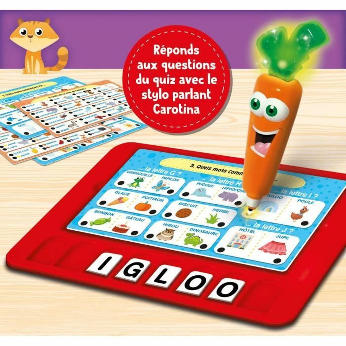 Gioco Educativo Lisciani Giochi Le Grand Jeu Vocabulaire (FR) 4 S7198785_2