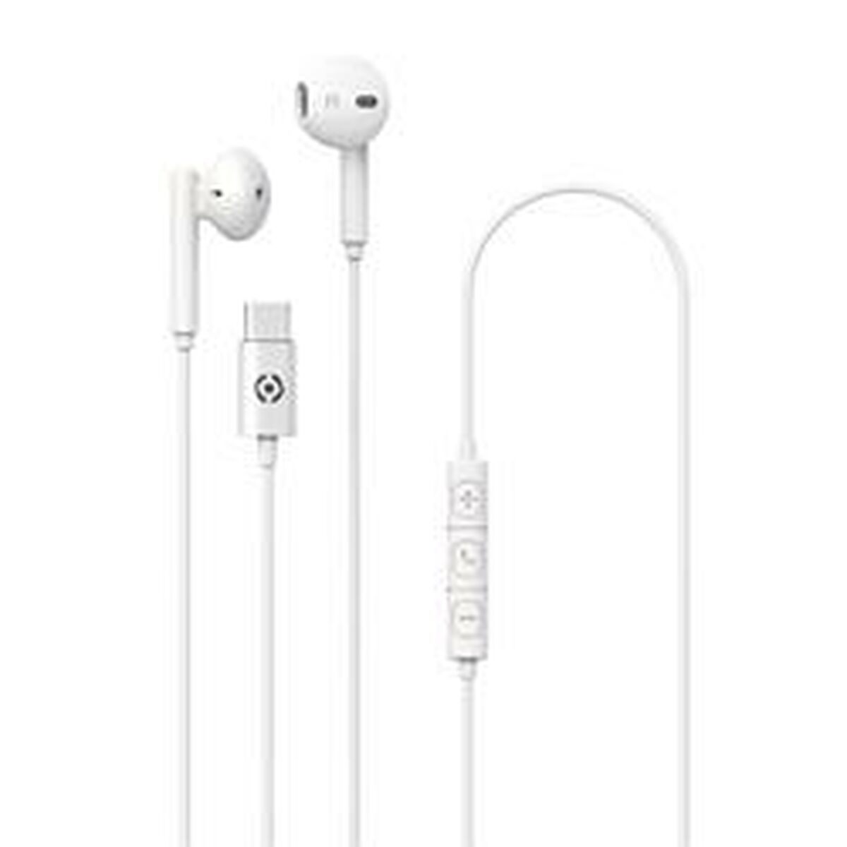 Auricolari Celly UP1100TYPECWH Bianco 2 S8436575_0