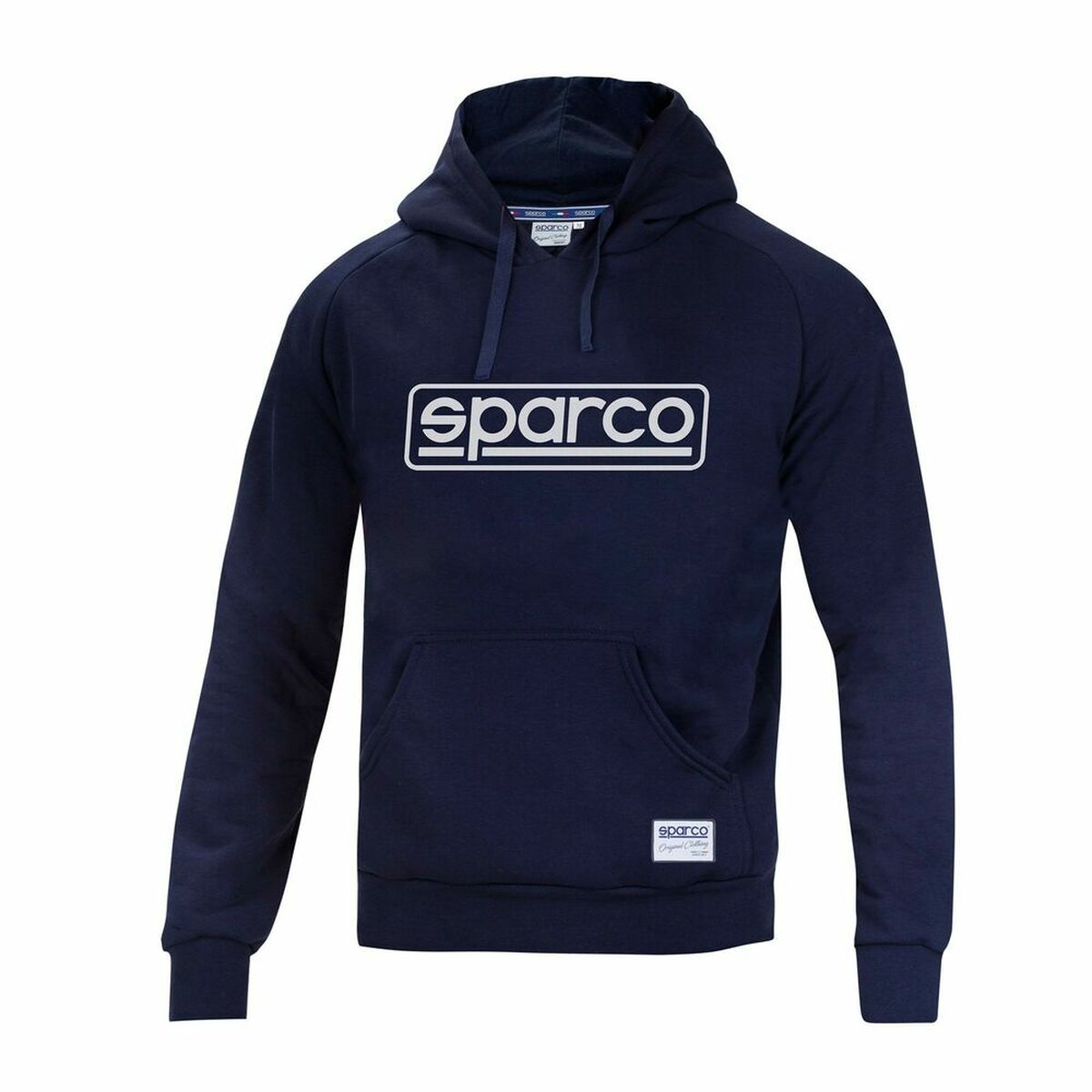 Felpa con Cappuccio Sparco Frame Blu Marino M 2 S3723816_0