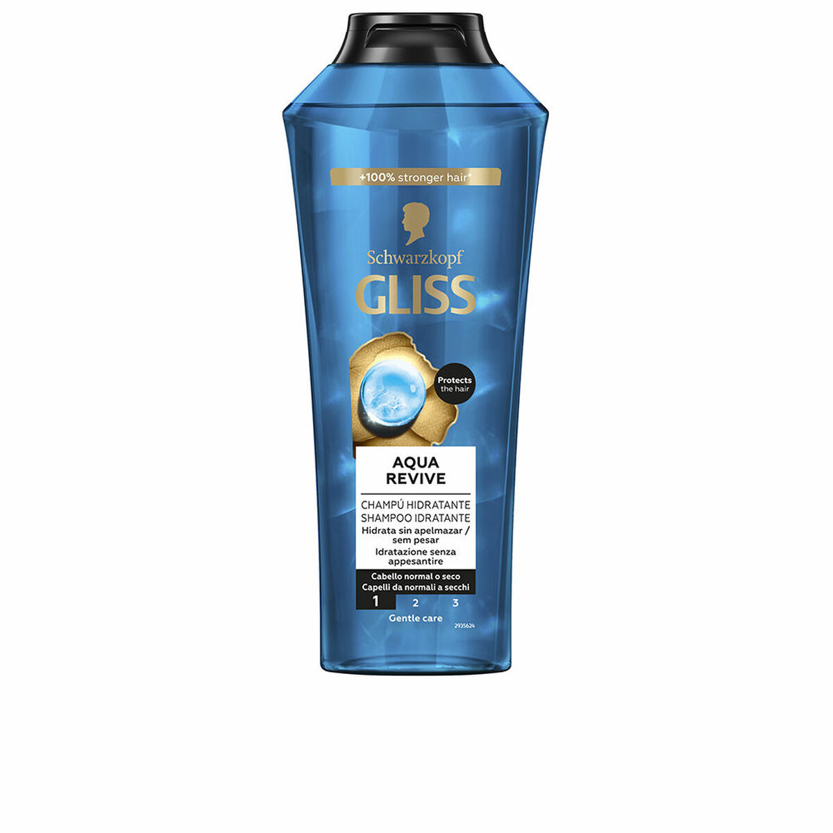 Shampoo Riparatore Schwarzkopf GLISS AQUA REVIVE 400 ml 2 S05127875_0