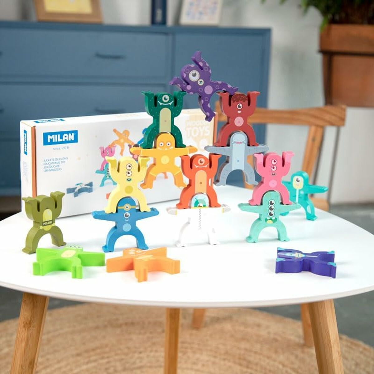 Gioco educativo Milan Aliens Tower 16 Pezzi 6 S8428913_4