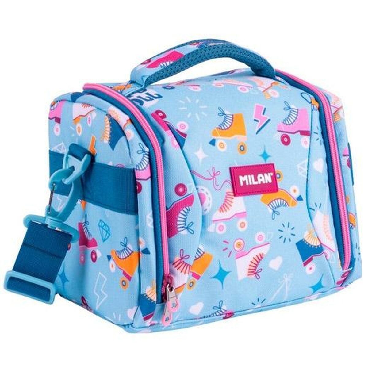 Portamerenda Termico Milan Roller Multicolore 24,5 x 20 x 16 cm 2 S8438593_0