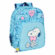 Zaino Scuola Snoopy Love Azzurro Chiaro 26 x 34 x 11 cm 1 S4311887_0