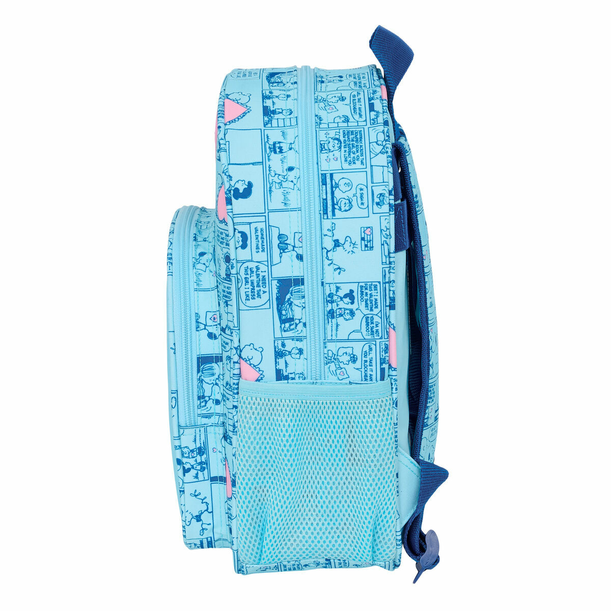 Zaino Scuola Snoopy Love Azzurro Chiaro 26 x 34 x 11 cm 4 S4311887_2