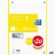 Fogli a griglia Oxford Classic Giallo A4 120 Fogli Ricambio (13 Unità) 1 S8434021_0