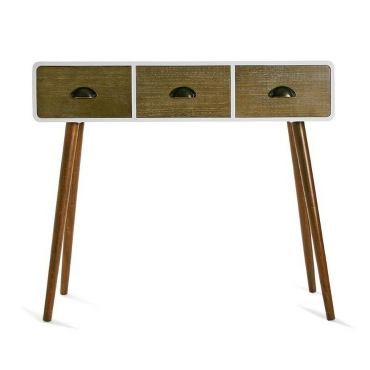 Ingresso con 3 Cassetti Versa 30 x 80,5 x 90 cm 0,3 x 0,805 x 0,9 cm Bianco 2 S3400904_0