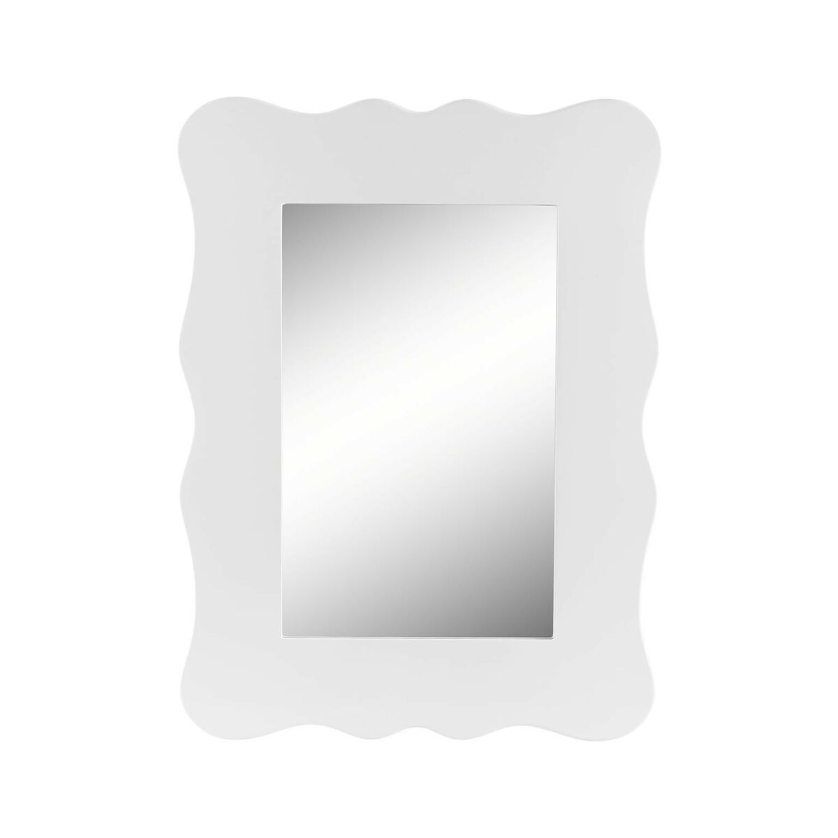 Specchio da parete Versa CAGLIARI Bianco Fusion 2 x 80 x 60 cm 2 S3411435_0