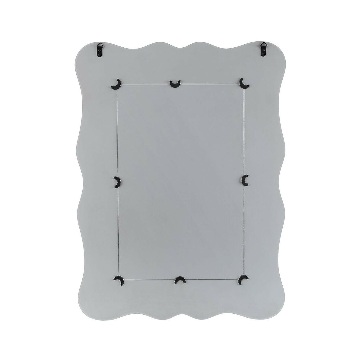 Specchio da parete Versa CAGLIARI Bianco Fusion 2 x 80 x 60 cm 4 S3411435_2