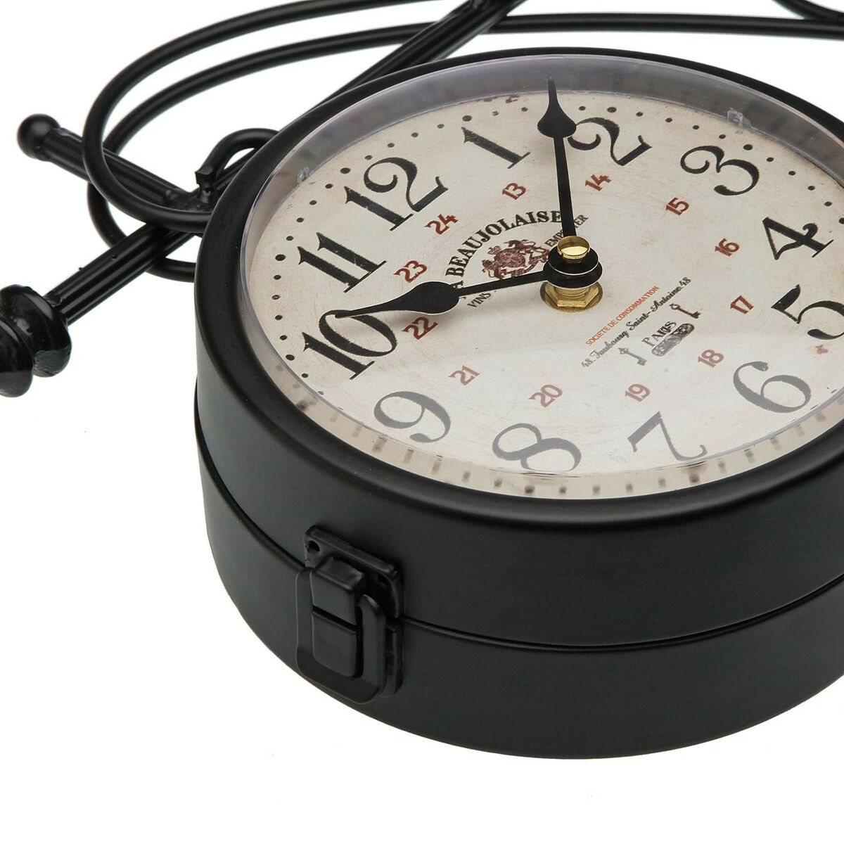 Orologio da Parete Versa Beaujolais Metallo 8 x 27 x 31,5 cm 3 S3412849_1