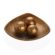 Centrotavola Versa Dorato 31,5 x 9 x 31,5 cm 1 S3413108_0