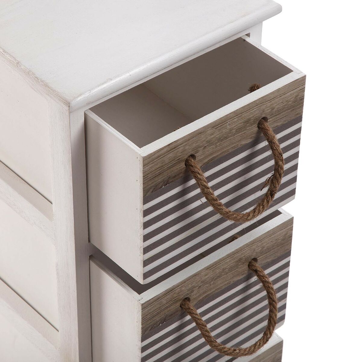 Cassettiera Versa Tabo Tessile Legno di paulownia 32 x 81 x 26 cm 4 S3413668_2