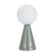 Lampada da tavolo Versa Verde Ceramica Cristallo 40 W 10 x 22,5 cm Prisma 1 S3414230_0