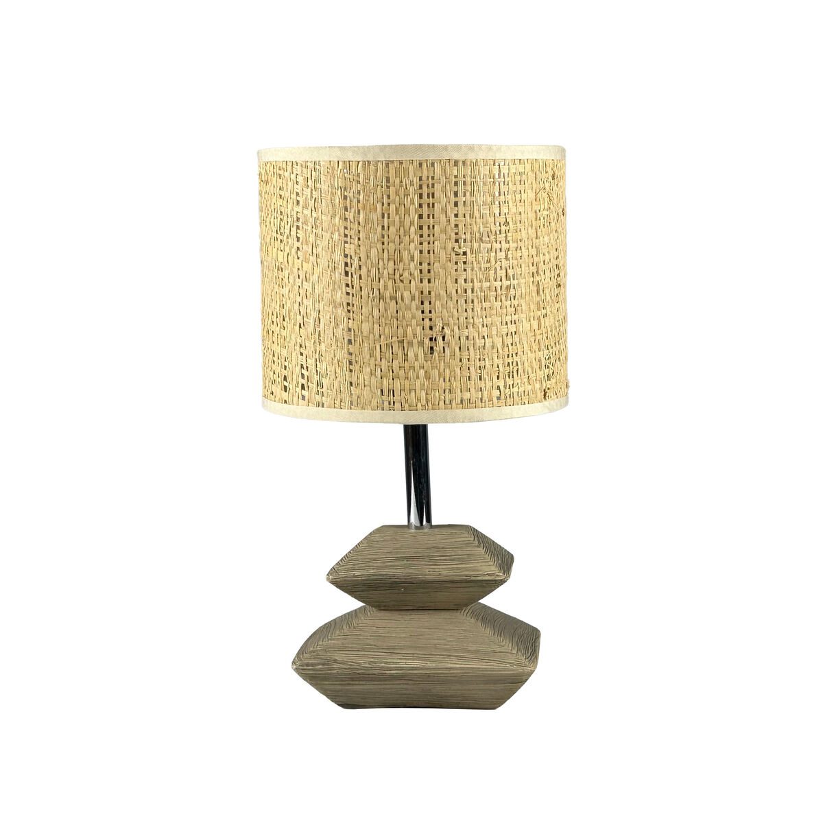 Lampada da tavolo Versa Anis Grigio Ceramica 16 x 30 x 16 cm 2 S3414772_0