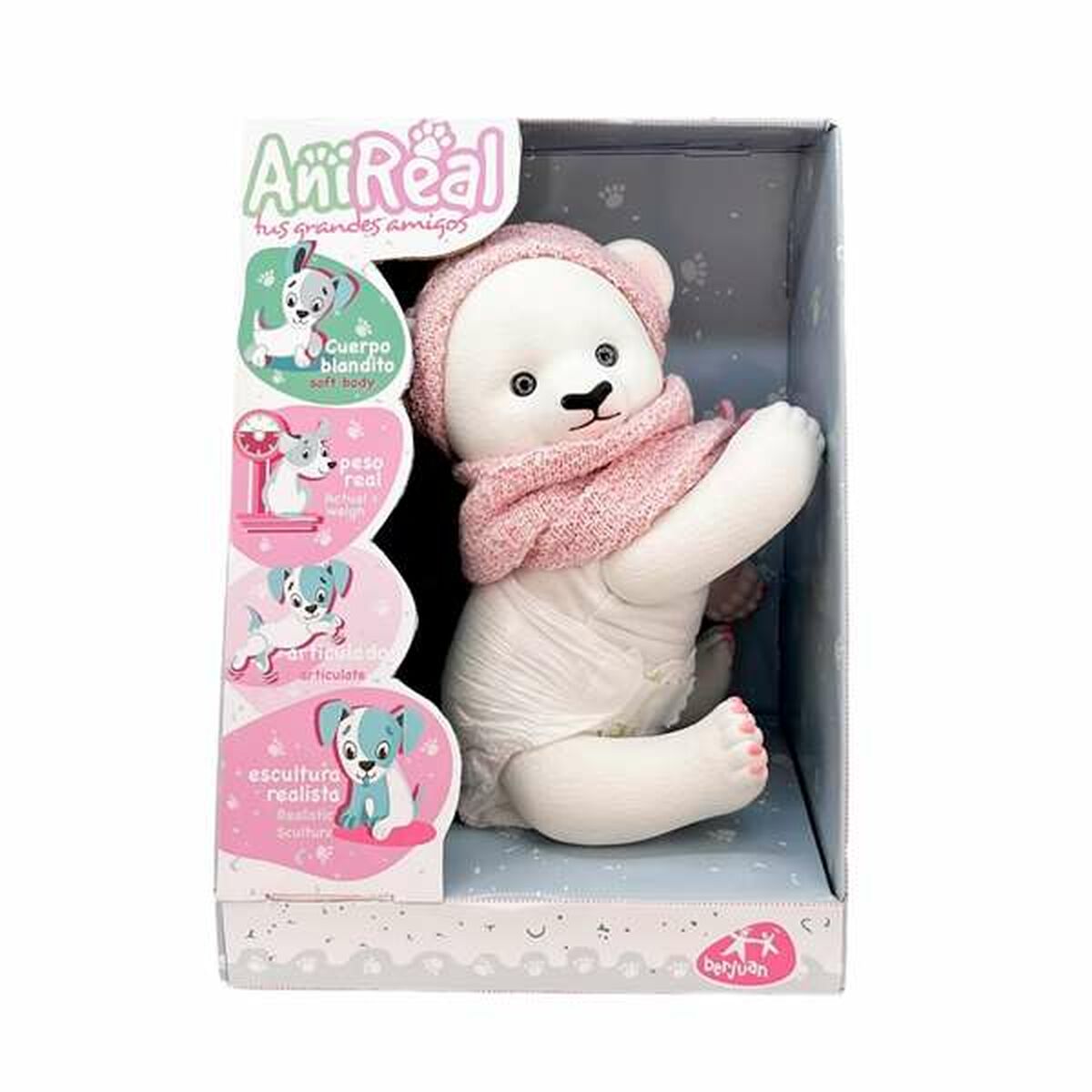 Peluche Berjuan Anireal Orso polare 35 cm 3 S2439240_1
